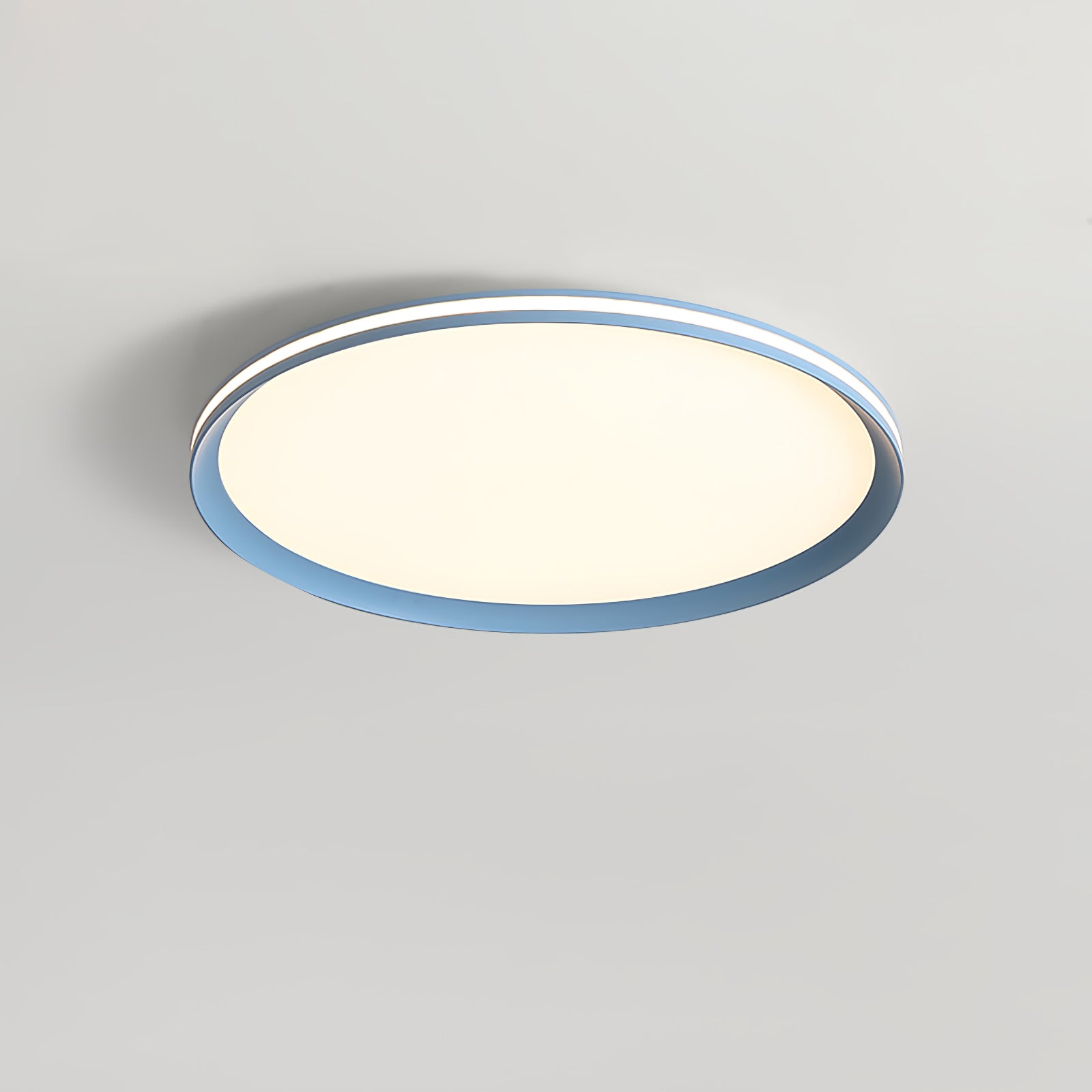 Modern Acrylic Circular LED Ceiling Light Fixture - Energy Efficient Dimmable Ambient Lighting for Living Room, Bedroom, Kitchen & Office