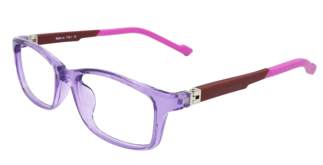 Kids Plastic Eyeglasses - Safe & Durable Bambino 18 Frames for Children | Perfect for School, Playtime & Costume Parties
