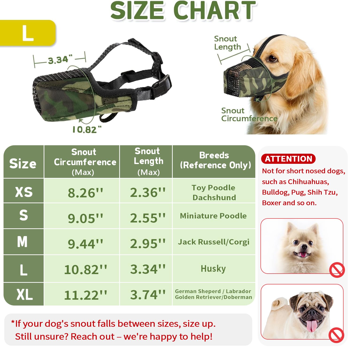 Soft Mesh Dog Muzzle - Adjustable No Barking Pet Muzzle for Small, Medium & Large Dogs | Breathable, Drinkable Dog Mouth Guard to Prevent Biting, Chewing & Licking | Perfect for Training, Grooming & Vet Visits