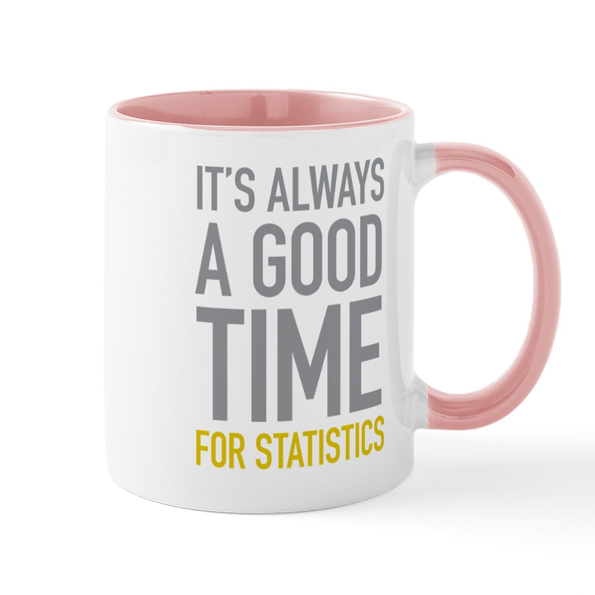 Statistics Coffee Mug - 11 oz (325 ml) Ceramic Cup for Coffee, Tea & Hot Drinks - Perfect for Office, School & Gifts