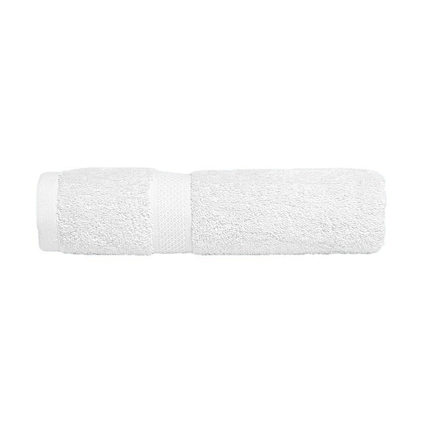 Premium 100% Combed Cotton Bath Towels - Soft & Absorbent White Towel Set for Spa, Gym & Luxury Bathroom Use