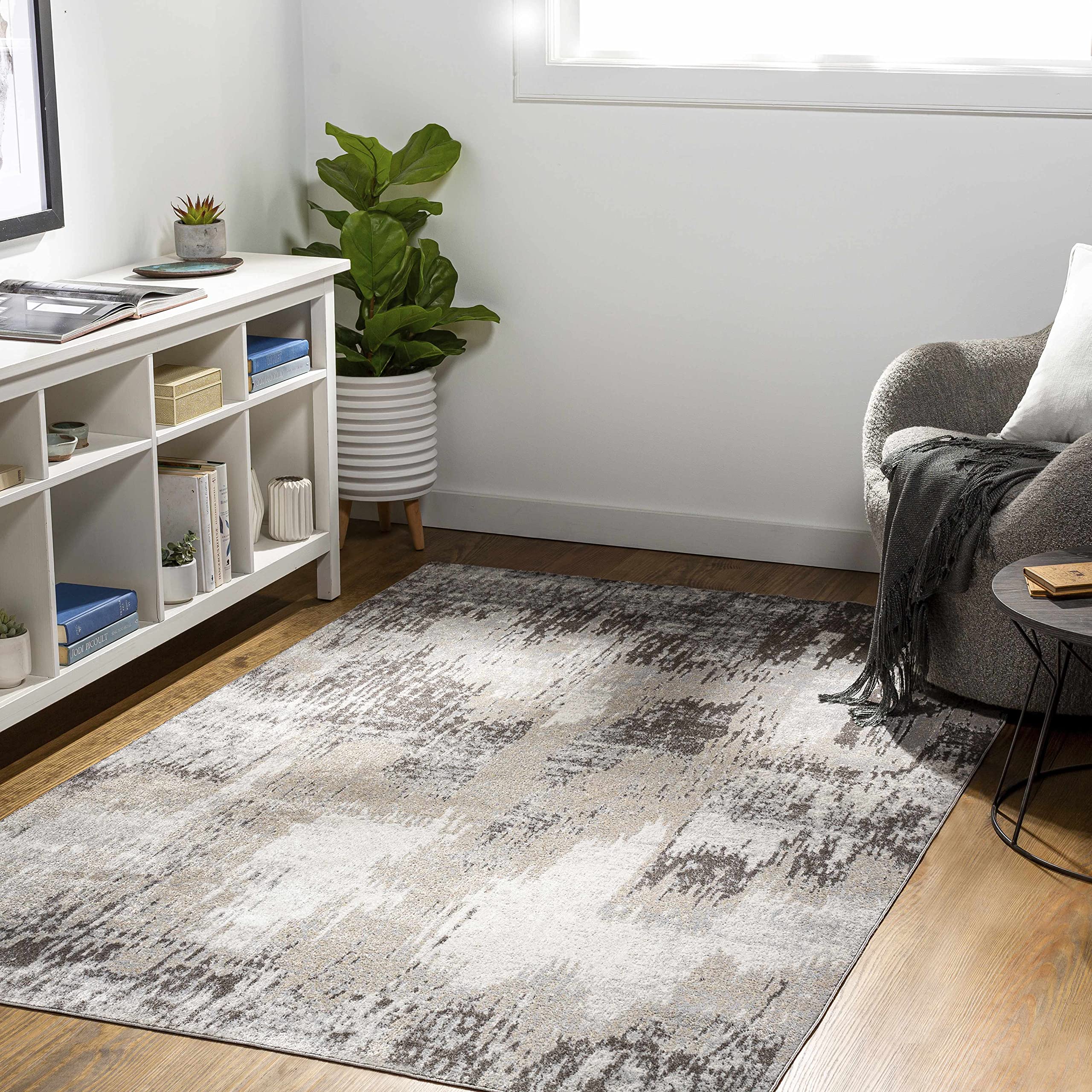 Hauteloom Kuyucak Machine Washable Area Rug - Soft & Durable for Living Room, Bedroom - 7'10