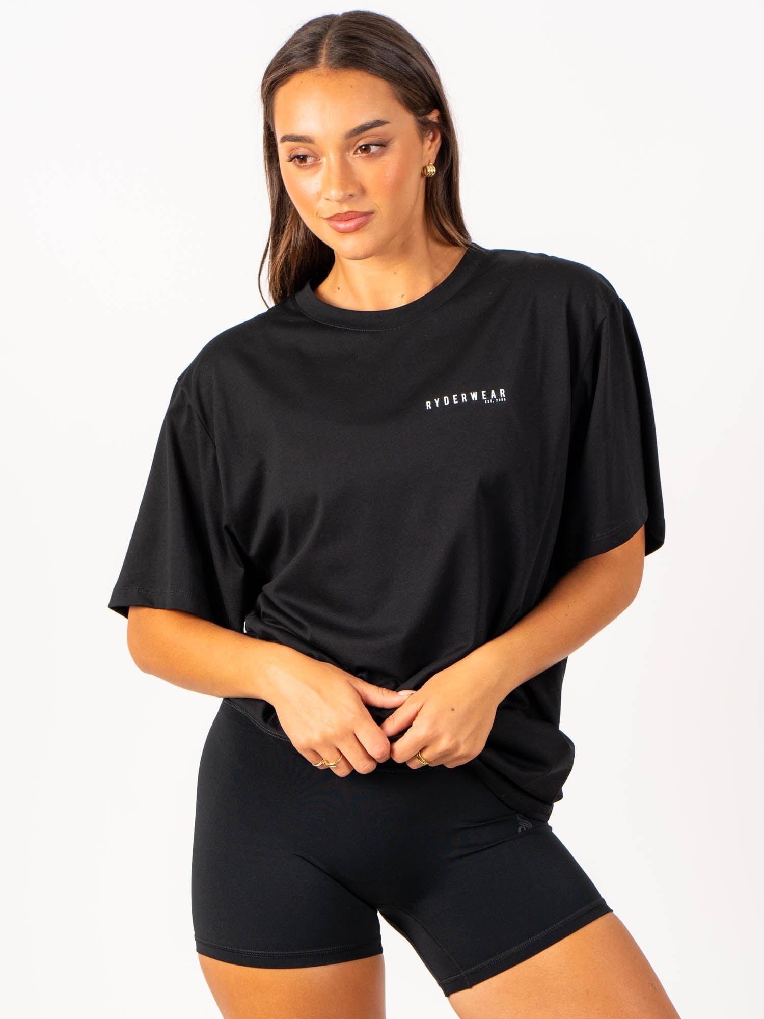 Premium Oversized Black T-Shirt for Men - Comfortable & Stylish Casual Wear for Everyday Outfits, Streetwear, and Lounge