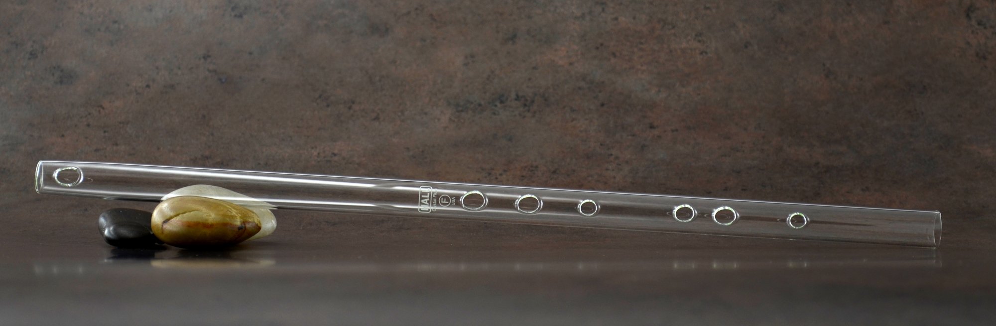 Hall Crystal Flute 11999 - Professional F Key Clear Glass Inline Flute - Perfect for Orchestras, Solo Performances & Wedding Ceremonies