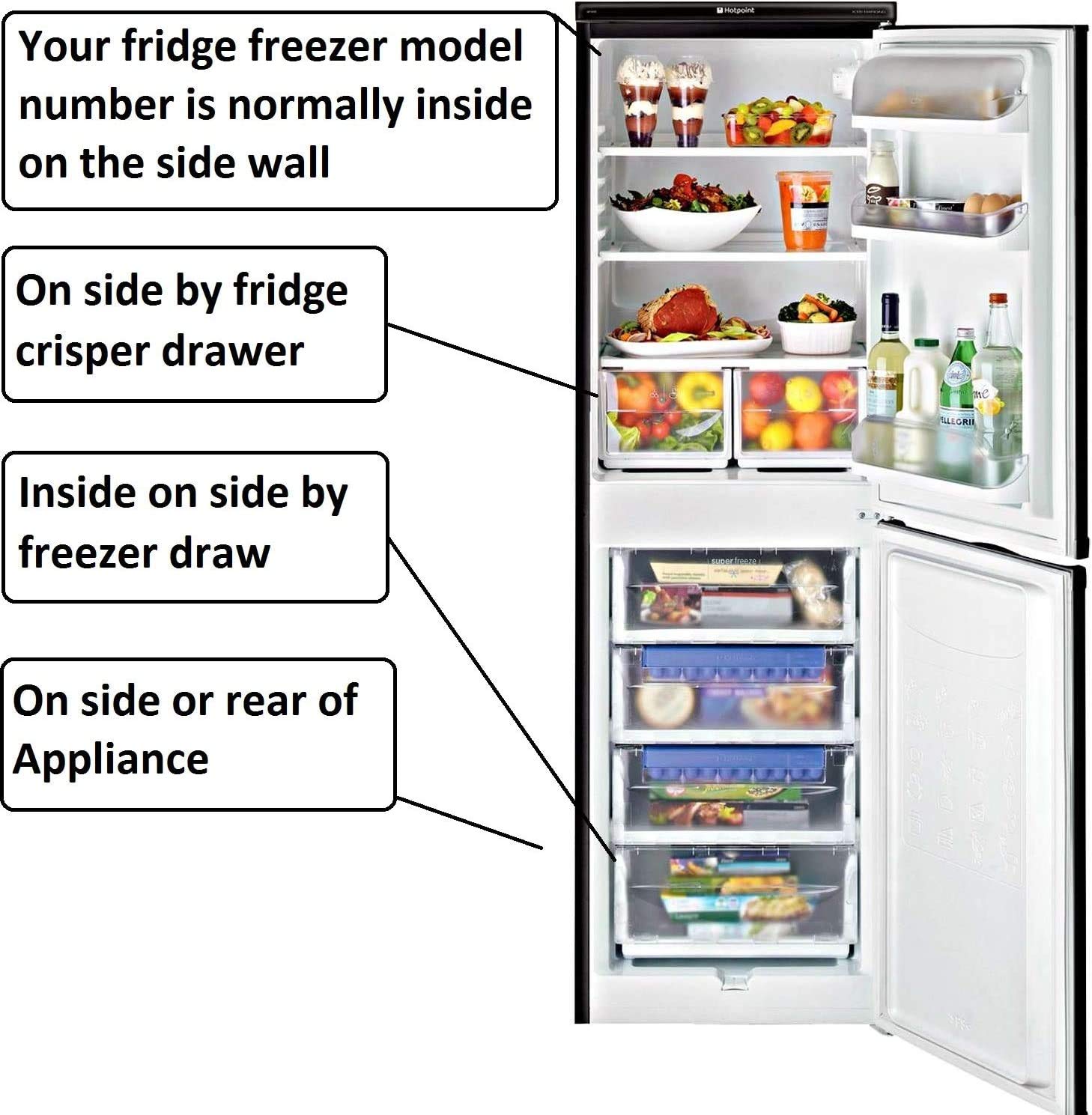 Replacement Refrigerator Ice Maker Model IM20-5 (241709801) - Compatible with Various Refrigerator Brands - Perfect for Home Kitchen, Office, or Commercial Use