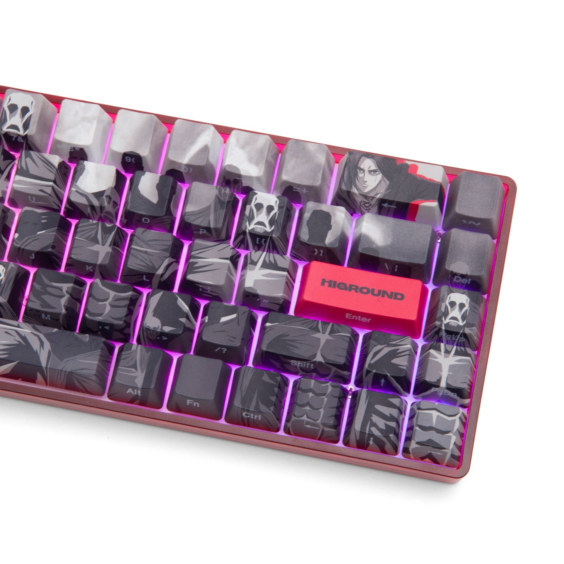 AOT2 x HG Basecamp 65HE Mechanical Keyboard - Titan Meetup Edition | Compact 65% Layout for Gaming & Typing | Perfect for Esports, Office Work & Home Use