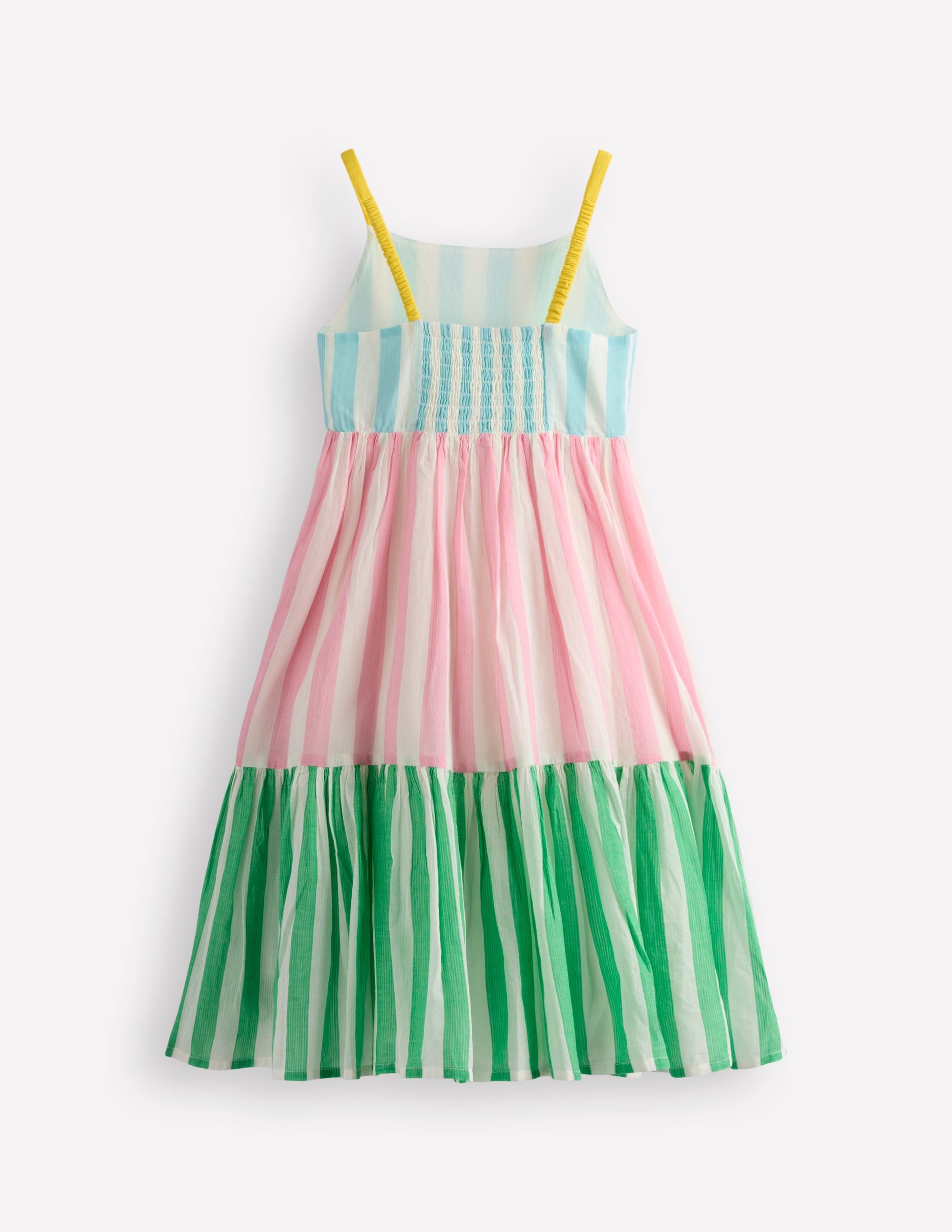 Aurelia Tiered Twirly Dress - Hotchpotch Stripe Flowy Summer Dress for Women | Perfect for Beach Vacations, Date Nights & Special Occasions