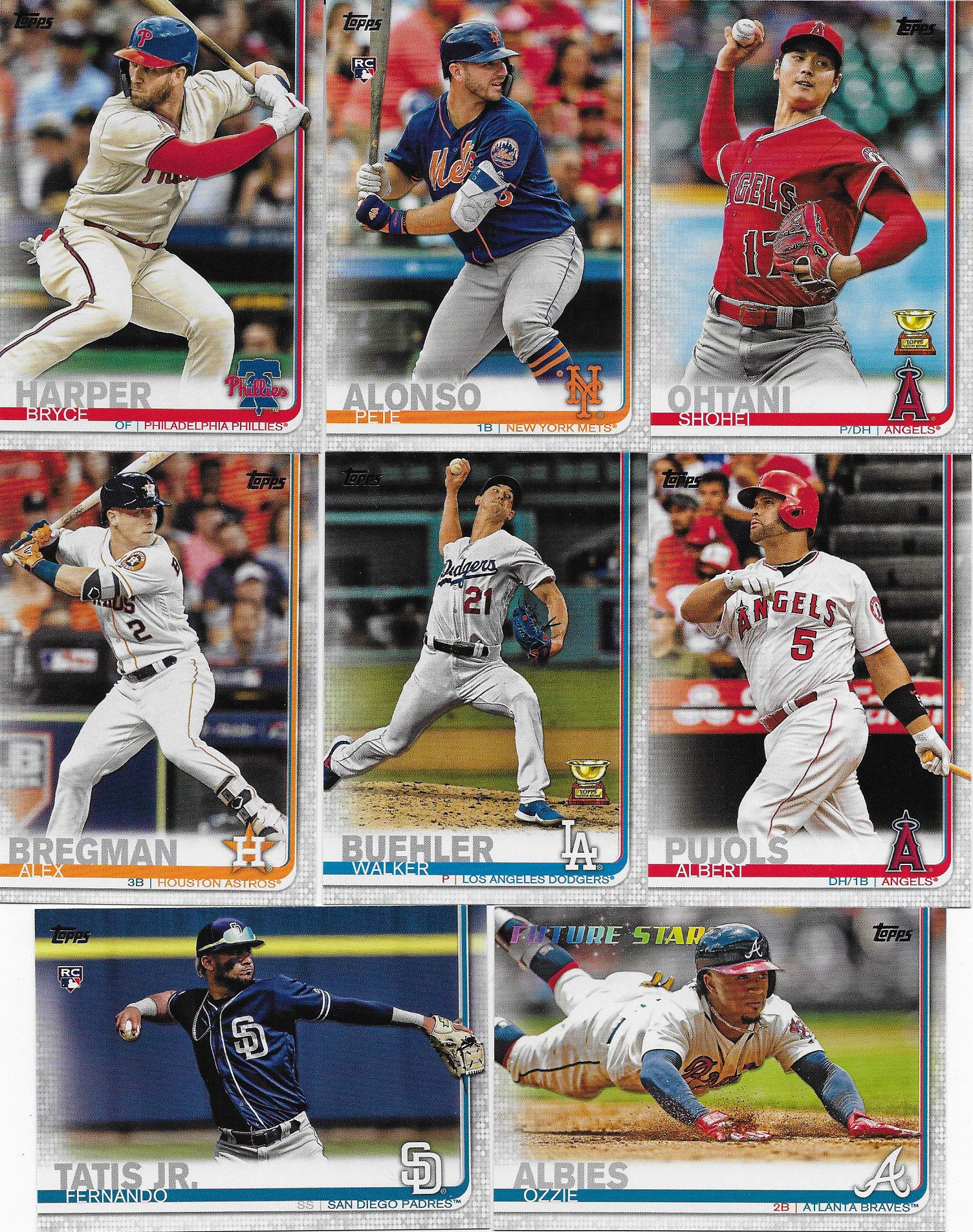 2019 Topps MLB Baseball Series Complete 700 Card Set - Mint Condition, Hand Collated with Stars & Rookie Cards (Aaron Judge, Mookie Betts, Ronald Acuna, Pete Alonso) - Perfect for Collectors, Trading & Fantasy Baseball Enthusiasts