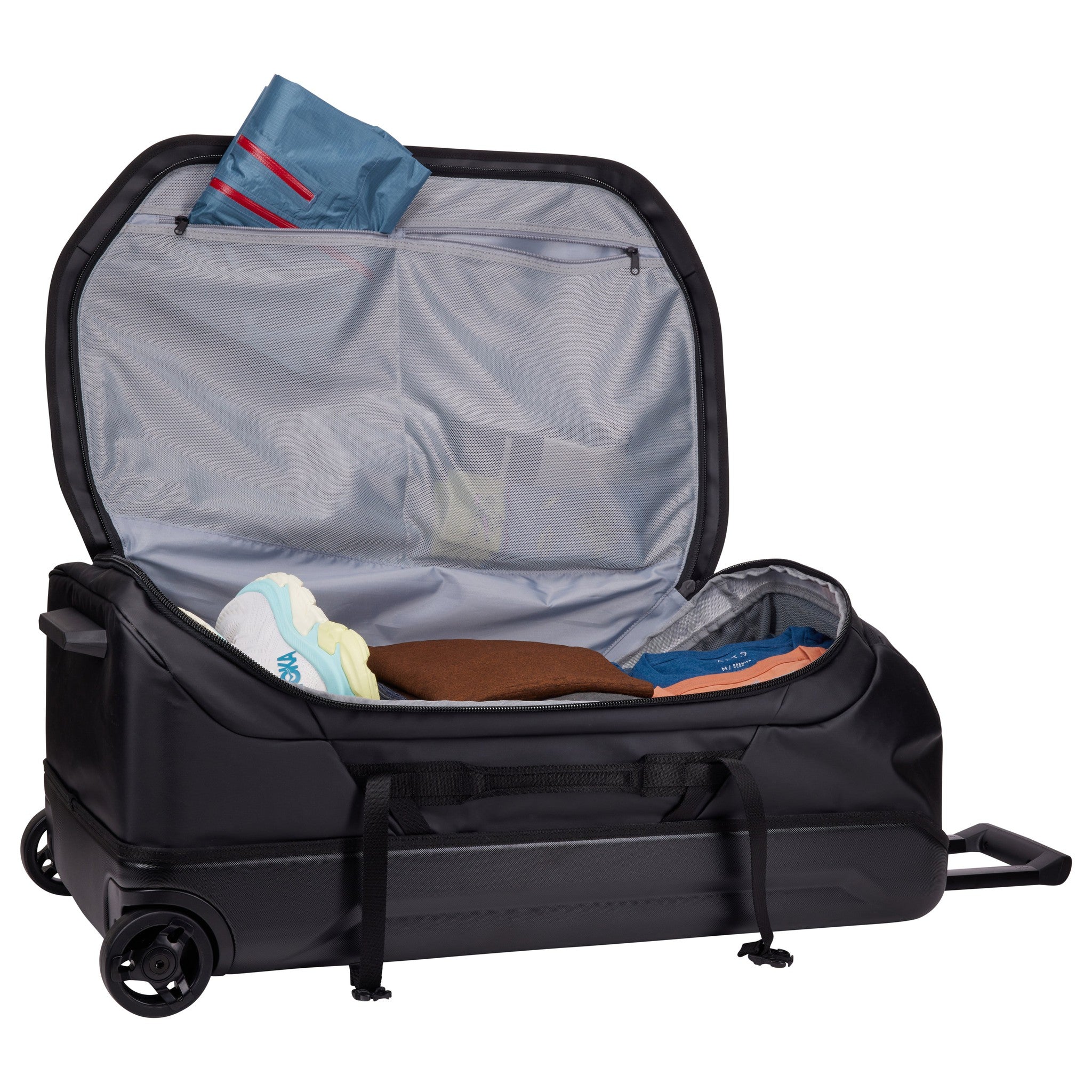 Thule Chasm 110L Wheeled Duffel Bag - Large Travel Duffel with Wheels for Camping, Hiking & Outdoor Adventures | Durable Water-Resistant Luggage for Air Travel & Road Trips
