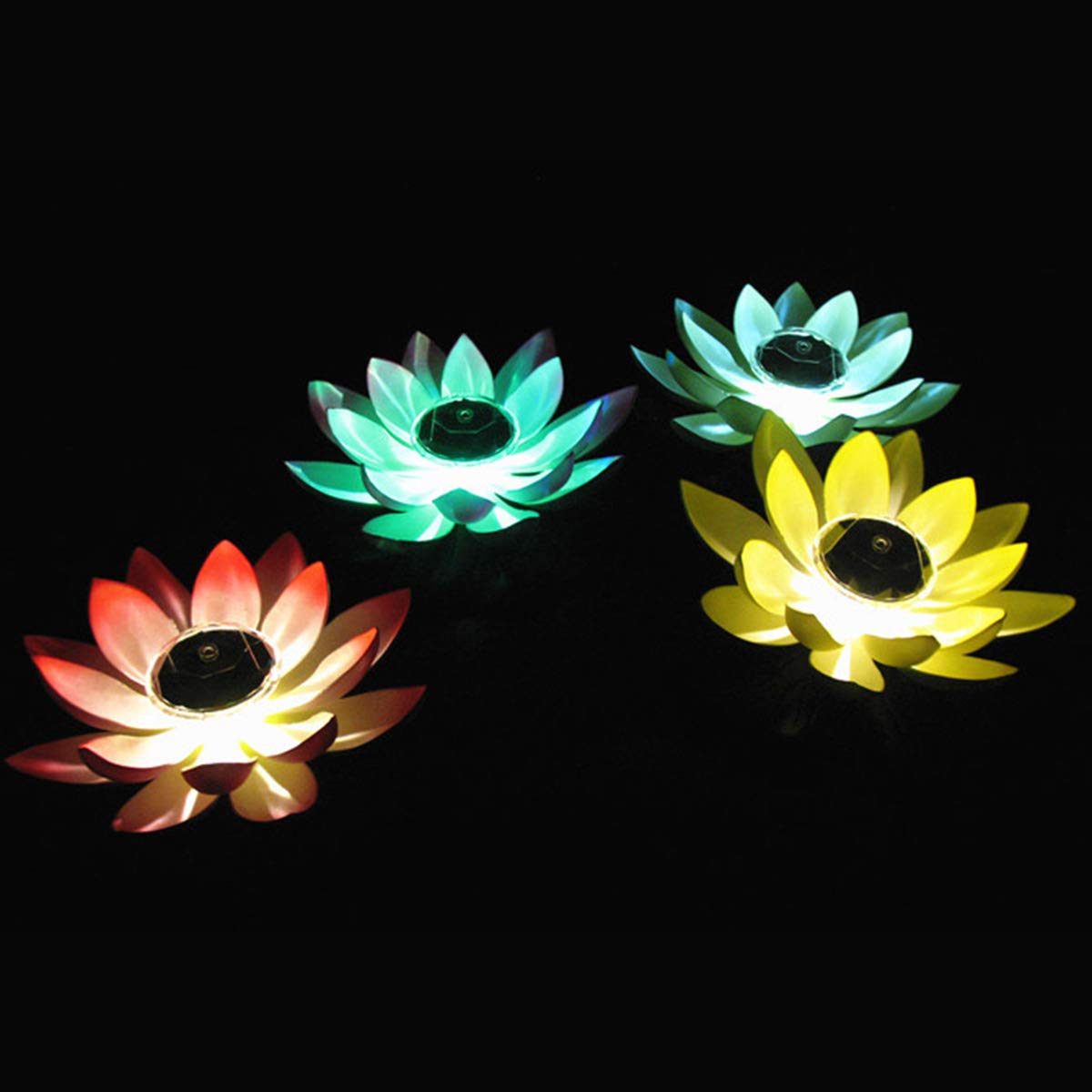 Yinuoday Solar Pool Lights - Waterproof Floating LED Color Changing Lights for Outdoor Swimming Pools, Ponds, Garden & Backyard Decor | Perfect for Nighttime Pool Parties, Summer Gatherings & Landscape Lighting