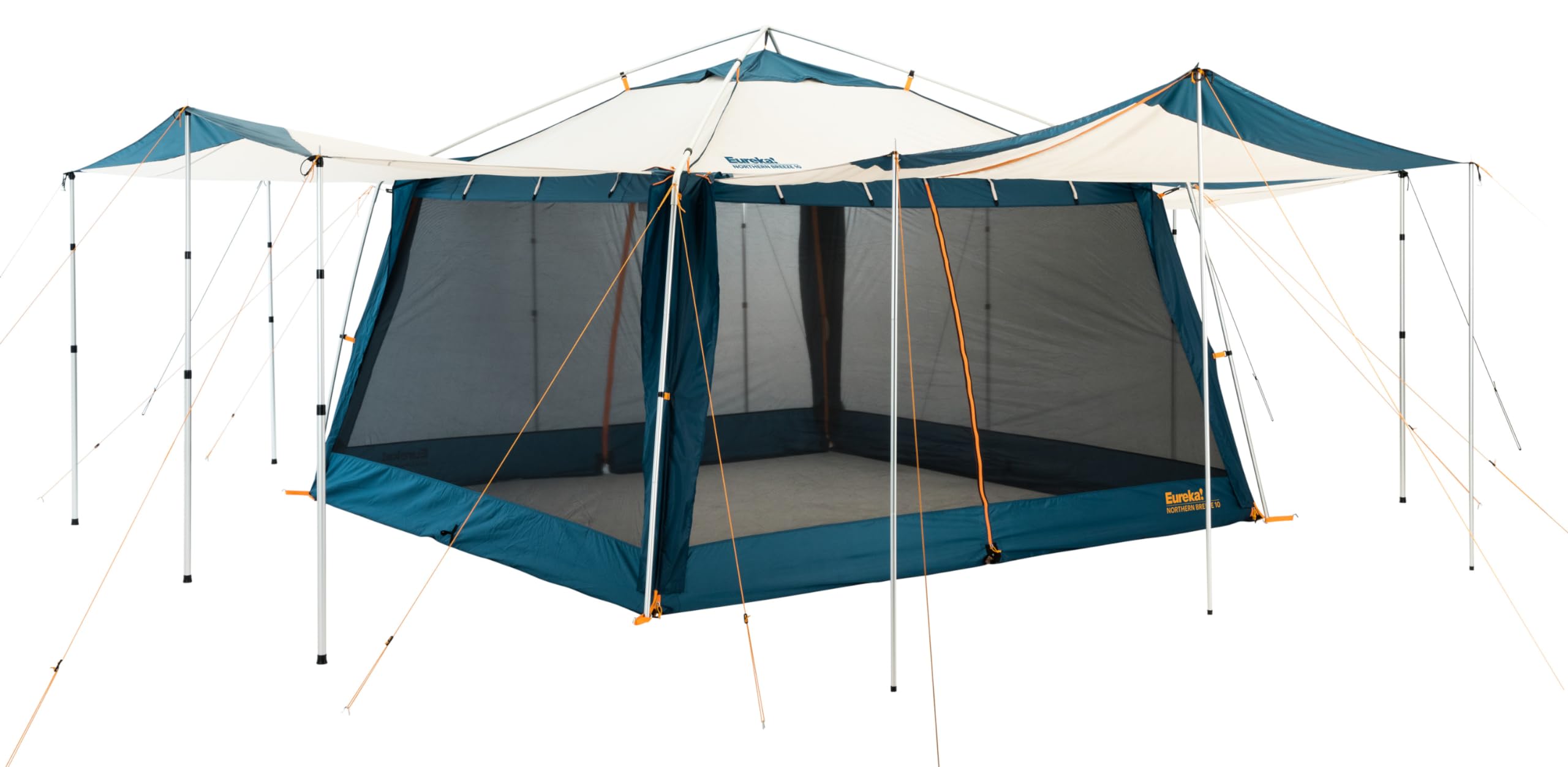 Eureka! Northern Breeze Camping Screen House & Shelter - 10' x 10' Lightweight Portable Tent for Outdoor Adventures, Picnics, and Backyard Relaxation