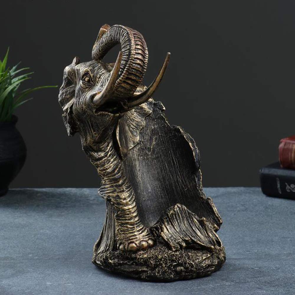 Elephant Wine Bottle Holder - Unique Wine Accessory & Kitchen Decor Gift for Wine Lovers - Perfect for Home Bar, Dinner Parties & Housewarming Gifts
