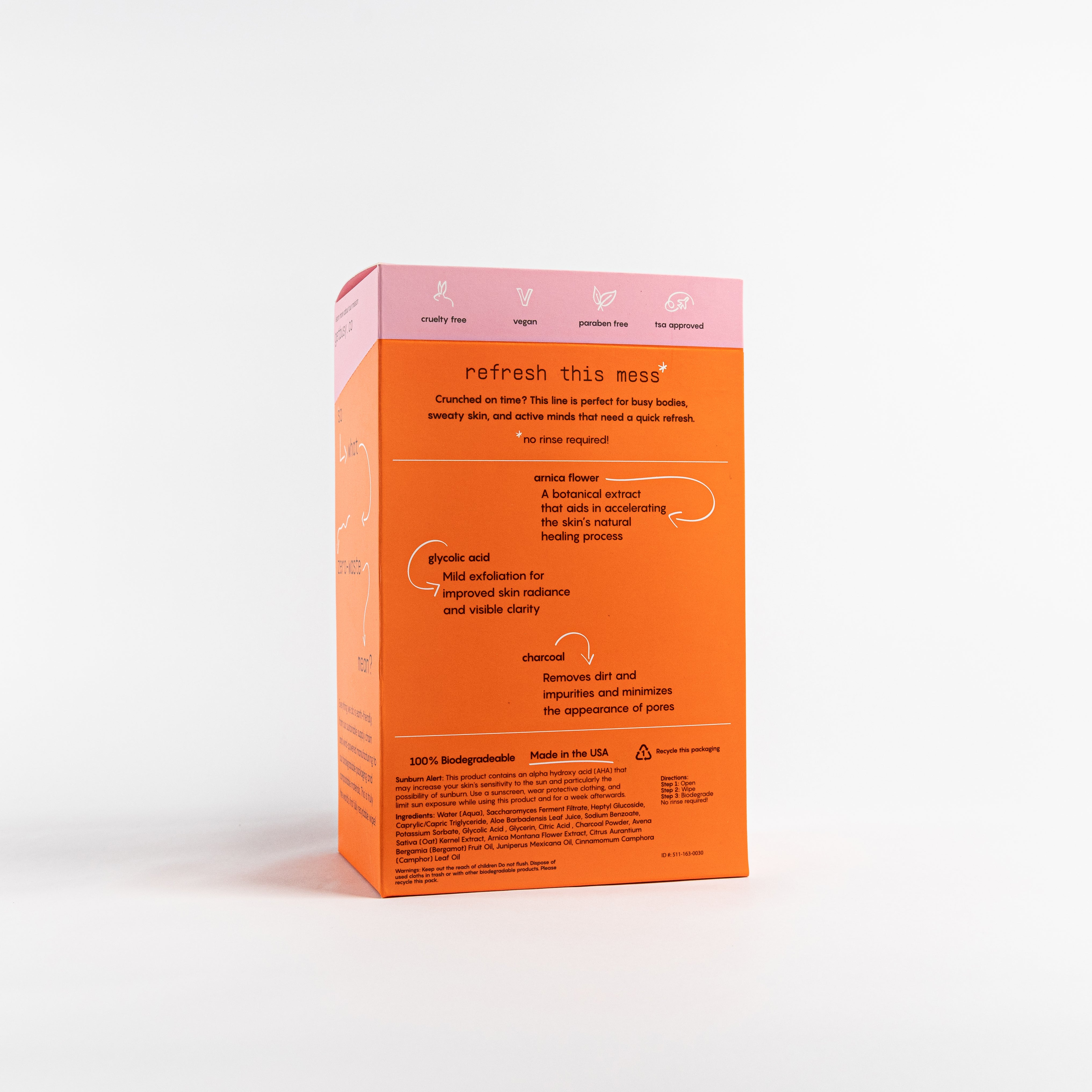 Busy Co. Large Body Wipes - 10 Count Pack | Extra Large Cleansing Wipes for Adults | Perfect for Post-Workout, Travel & On-the-Go Hygiene
