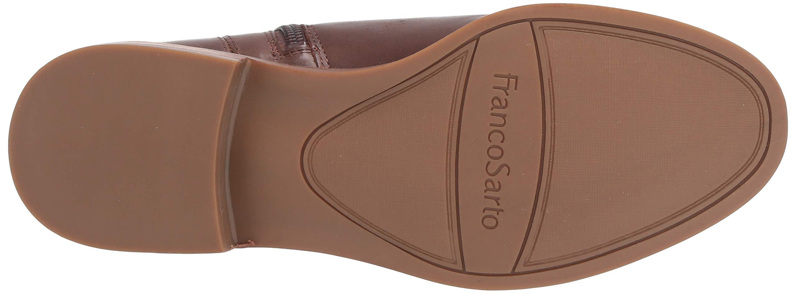 Franco Sarto Women's Happily Ankle Boot - Comfortable & Stylish Leather Booties for Fall & Winter | Perfect for Casual Outfits, Office Wear & Date Nights