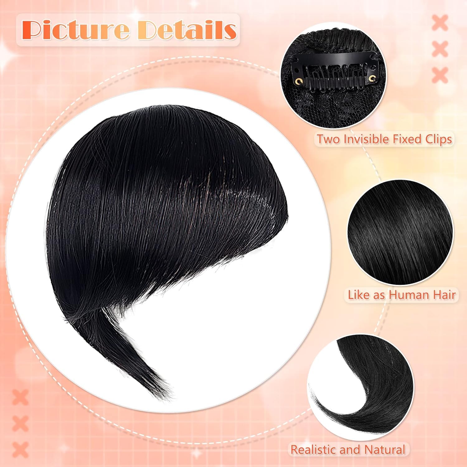 Ritzkart Human Hair Topper for Women - 10 Inch Length, 4 Inch Width, 30g (#4 Dark Brown) - Clip-in Hairpiece for Baldness, Thinning Hair & Side/Center Fringe - Perfect for Daily Wear, Work & Special Occasions
