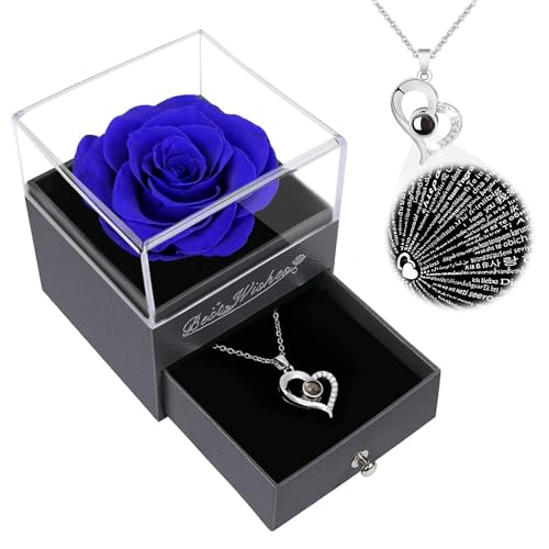 Blue With Necklace