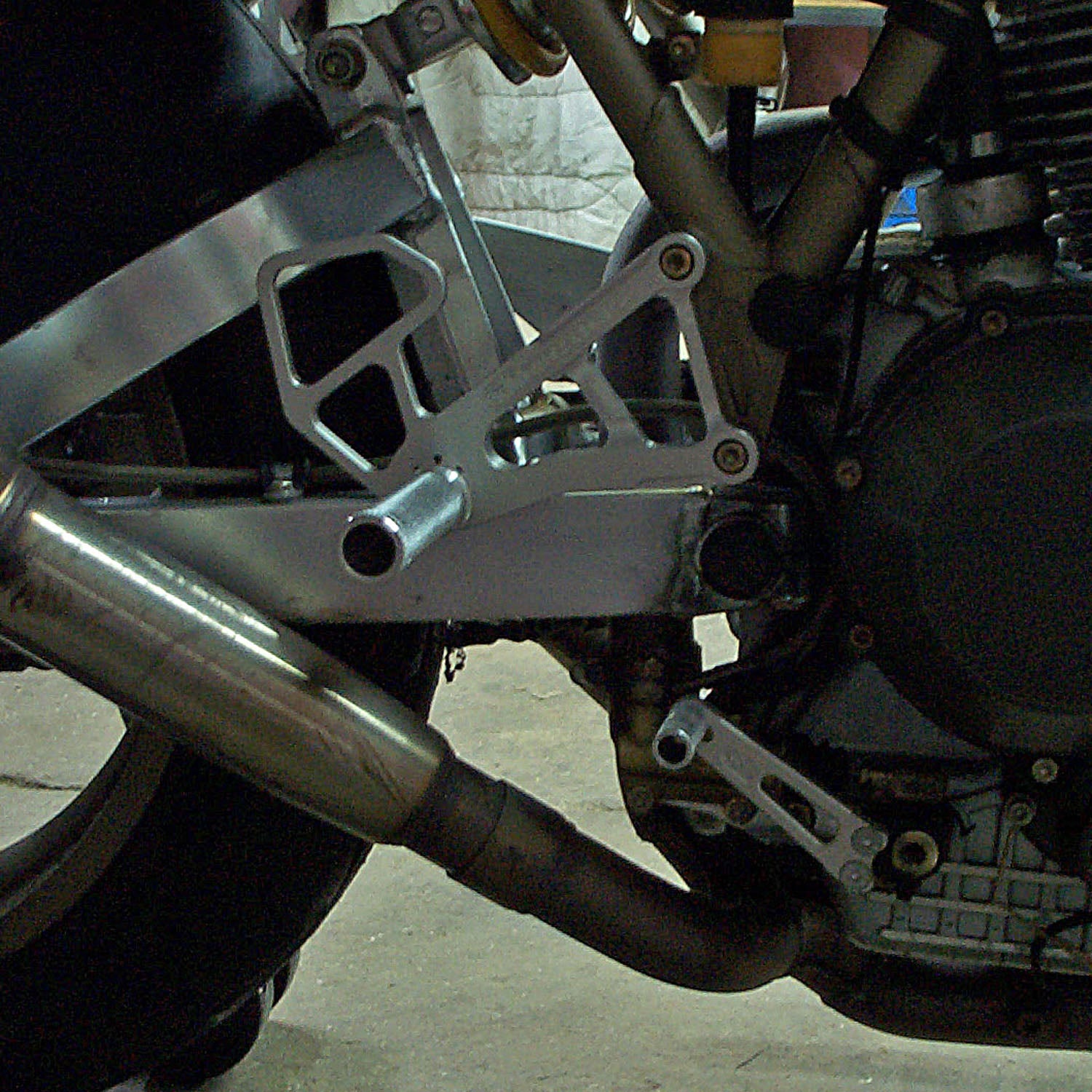 Ducati 750SS 800SS 900SS 1000SS Paul Smart Replica Sport Classic Rearset Complete Kit - High-Performance Motorcycle Footpegs for Racing & Street Riding