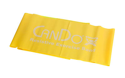 CanDo Pre-Cut Exercise Bands for Strength Training, Physical Therapy, and Home Workouts – Latex Resistance Bands for Fitness, Rehabilitation, and Stretching