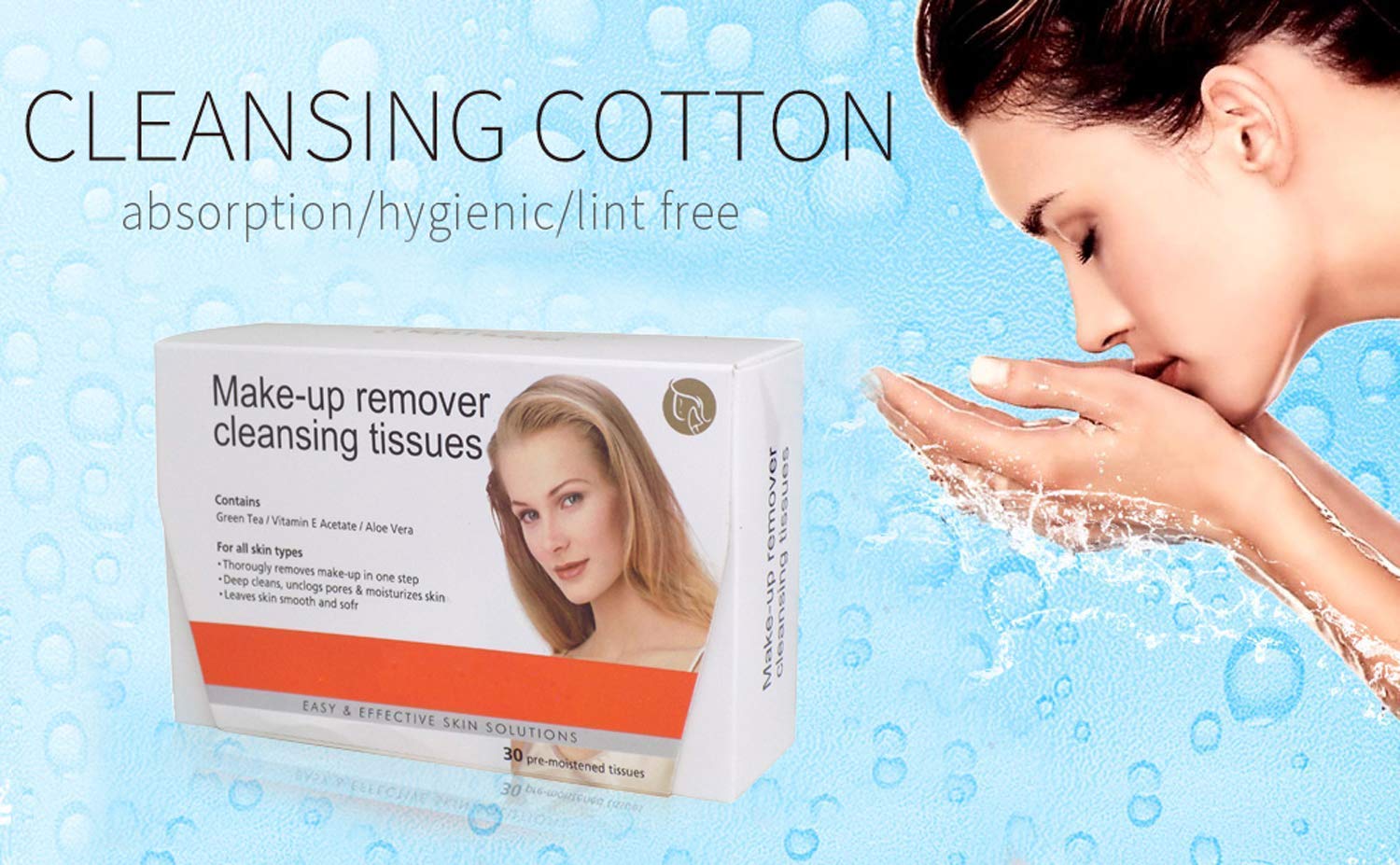 RAAYA 4-Pack Makeup Remover Wipes for Women - Gentle Face Cleansing