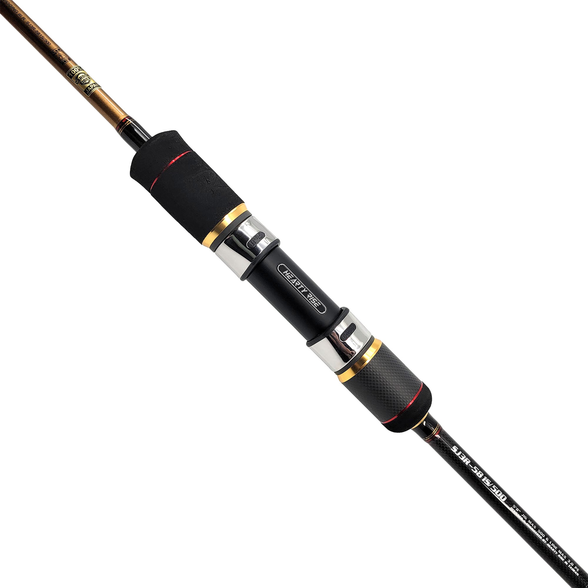 Hearty Rise Slow Jigging III R x Tokayo Spinning Fishing Rod - Premium Saltwater & Freshwater Fishing Rod for Jigging, Casting & Trolling | Ideal for Offshore, Inshore & Kayak Fishing