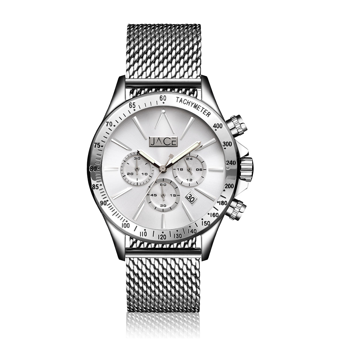 LYON Men's Chronograph Watch with Mesh Band - Stylish & Durable for Casual, Business & Outdoor Activities