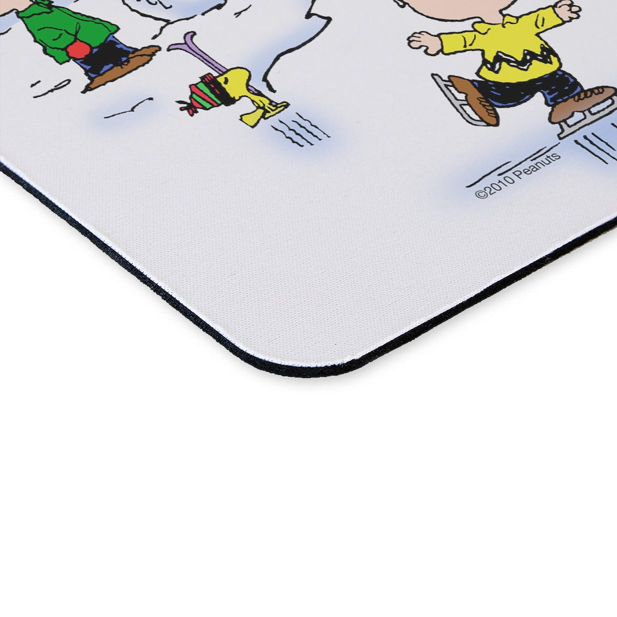 Non-Slip Rubber Gaming Mouse Pad with Snow Scene Design - Perfect for Office, Gaming & Home Computer Use