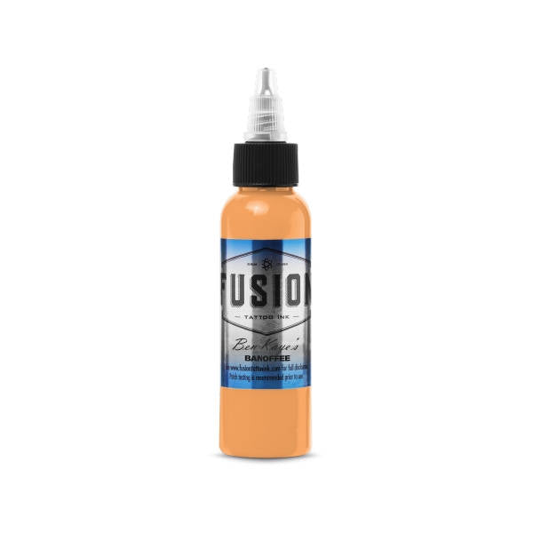 Fusion Ben Kaye Banoffee Ink - Premium Tattoo Ink for Professional Artists - Perfect for Realism, Black & Grey, and Fine Line Tattoos