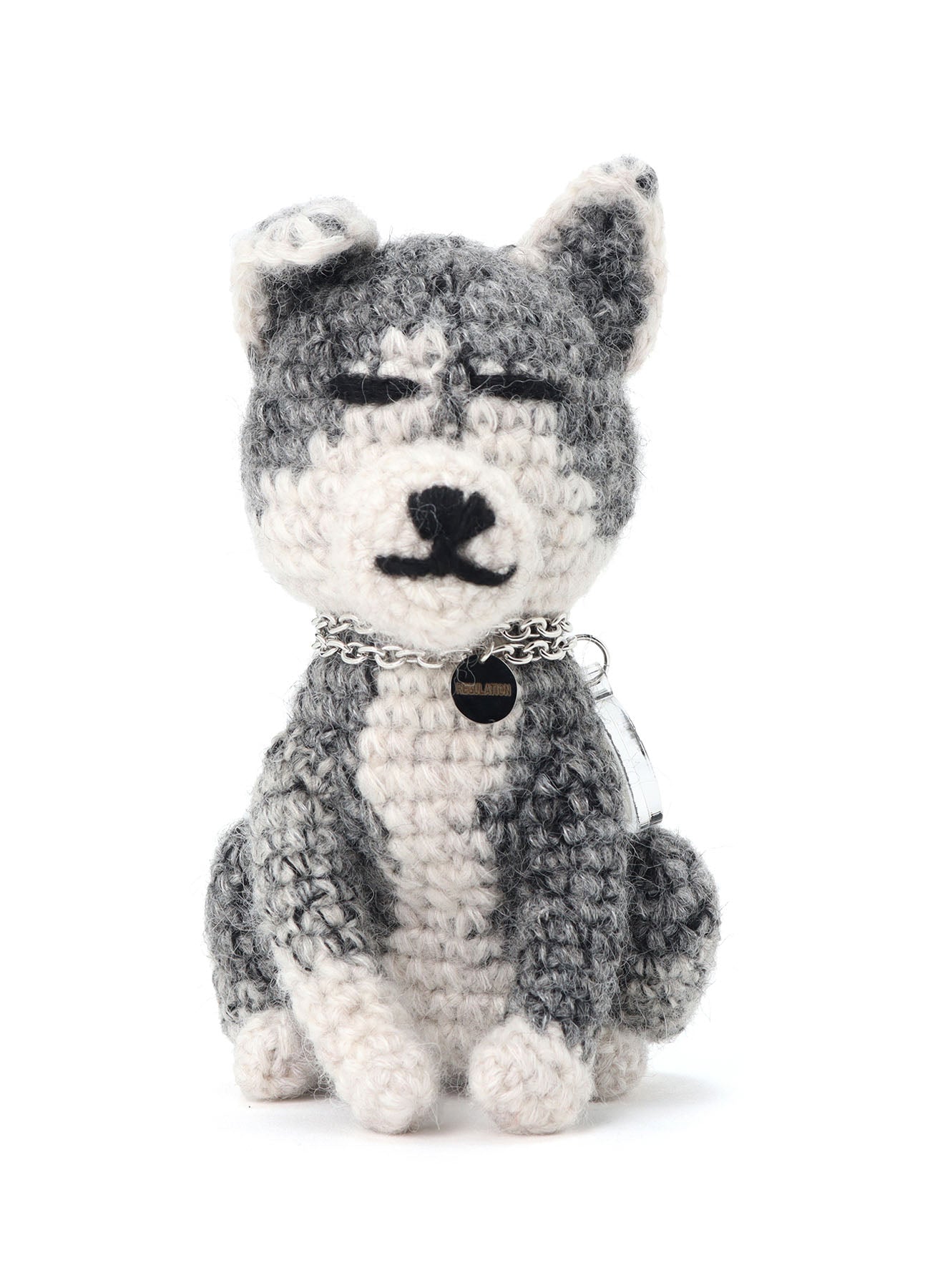Stylish Combination Knit Keychain Charm with Chain - Perfect for Keys, Bags, and Gift Giving