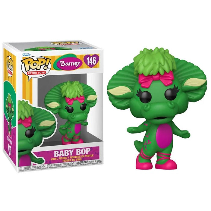 Barney & Friends Baby Bop Pop! Vinyl Figure #146 - Fun Collectible for Kids, TV Show Fans & Pop Culture Enthusiasts - Perfect for Display, Gifts & Playtime Scenes
