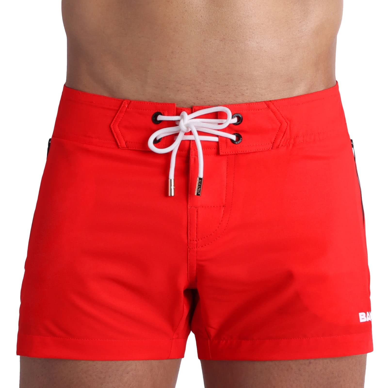 Premium Men's Swim Trunks - Quick-Dry Stretch Flex Shorts with Adjustable Waistband | Comfortable Beach, Pool & Water Sports Swimwear for Men