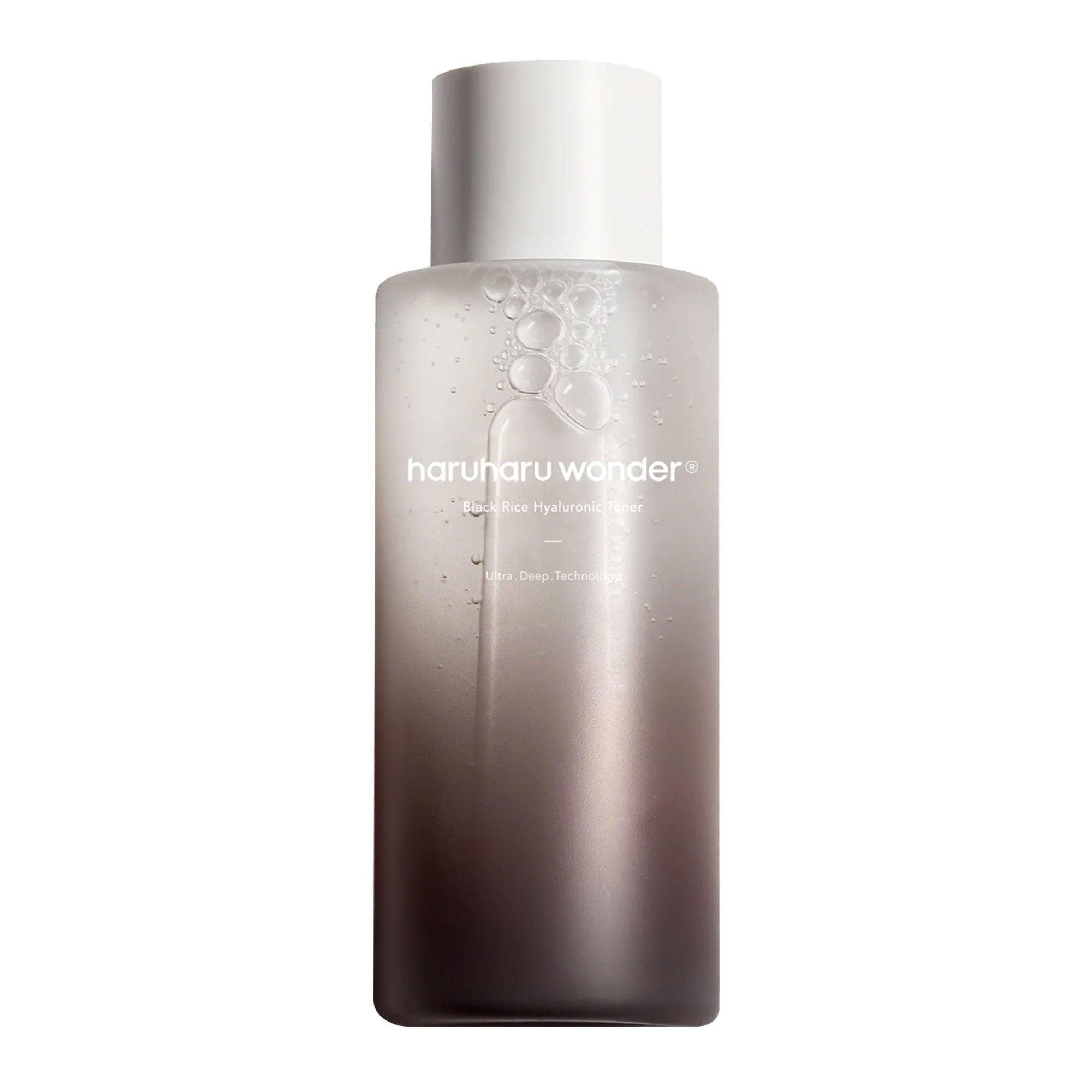 HARUHARU WONDER Black Rice Hyaluronic Toner 150ml | Anti-Aging Facial Toner with Hyaluronic Acid & Black Rice Extract | Hydrating & Brightening Skincare for Dry, Sensitive Skin | Day & Night Use