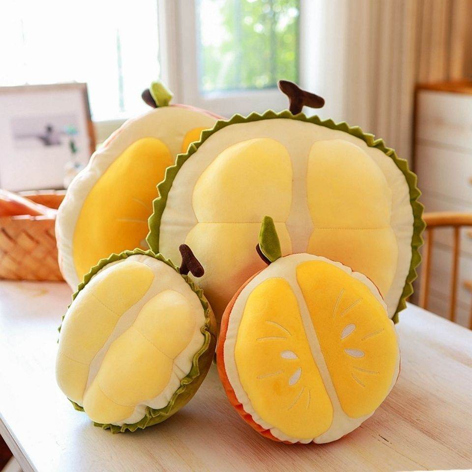 Adorable Durian Plush Toy | Soft & Huggable Stuffed Durian Fruit Plushie for Kids & Adults | Perfect for Home Decor, Gifts, and Kawaii Collections