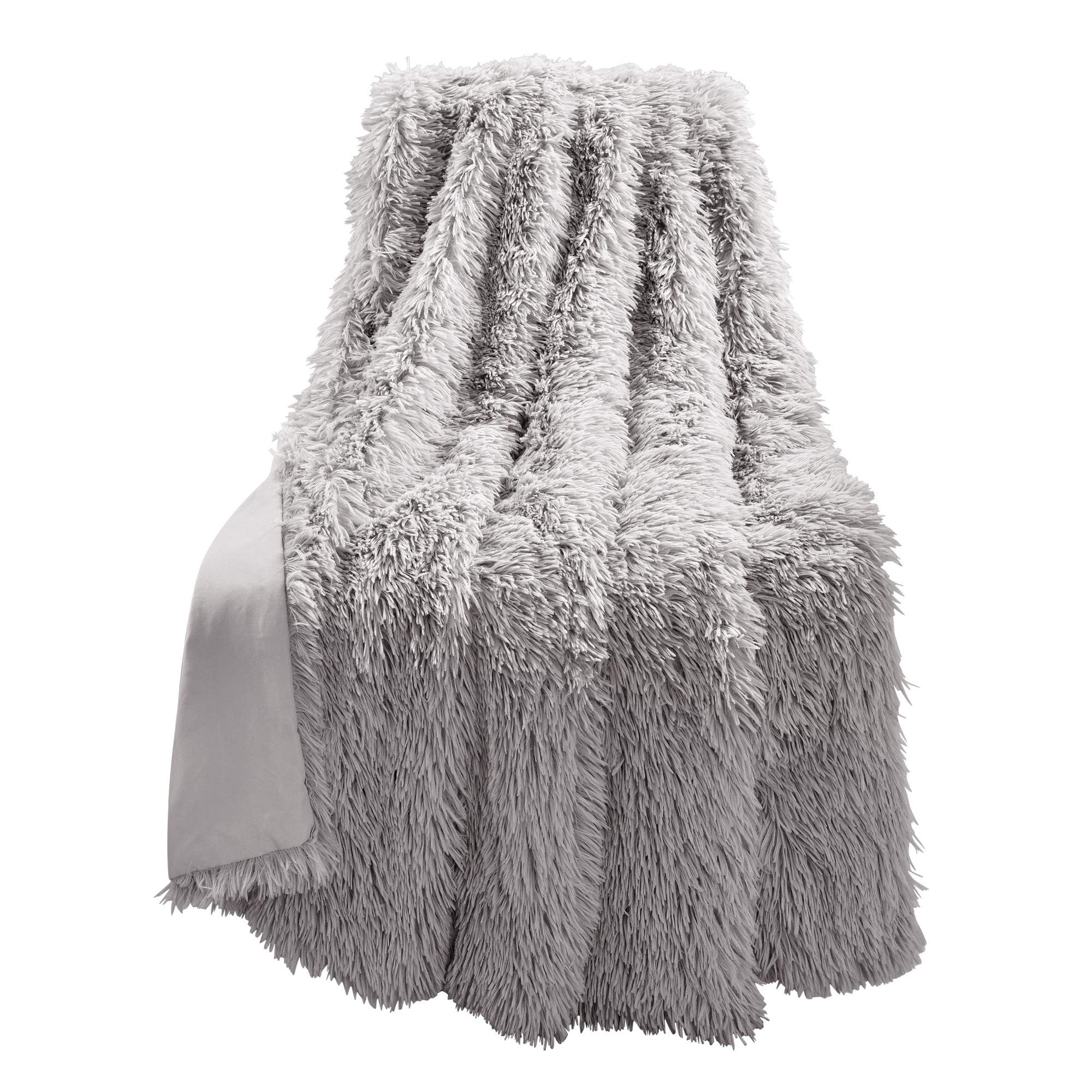 Lush Decor Emma Faux Fur Throw Blanket 50x60