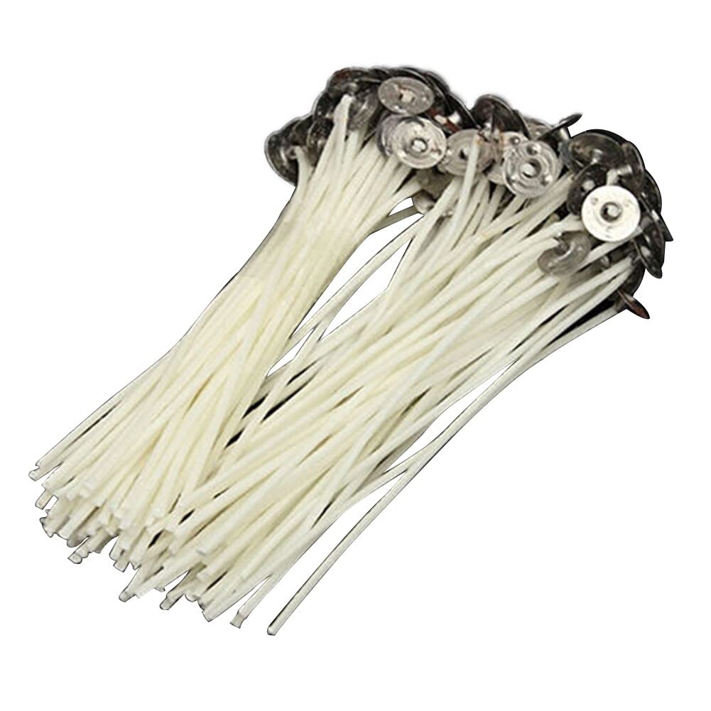 30Pcs 4 Inch Cotton Core Waxed Candle Wicks for DIY Candle Making - Durable & Fashionable - Perfect for Home Decor, Gifts, and Aromatherapy Candles