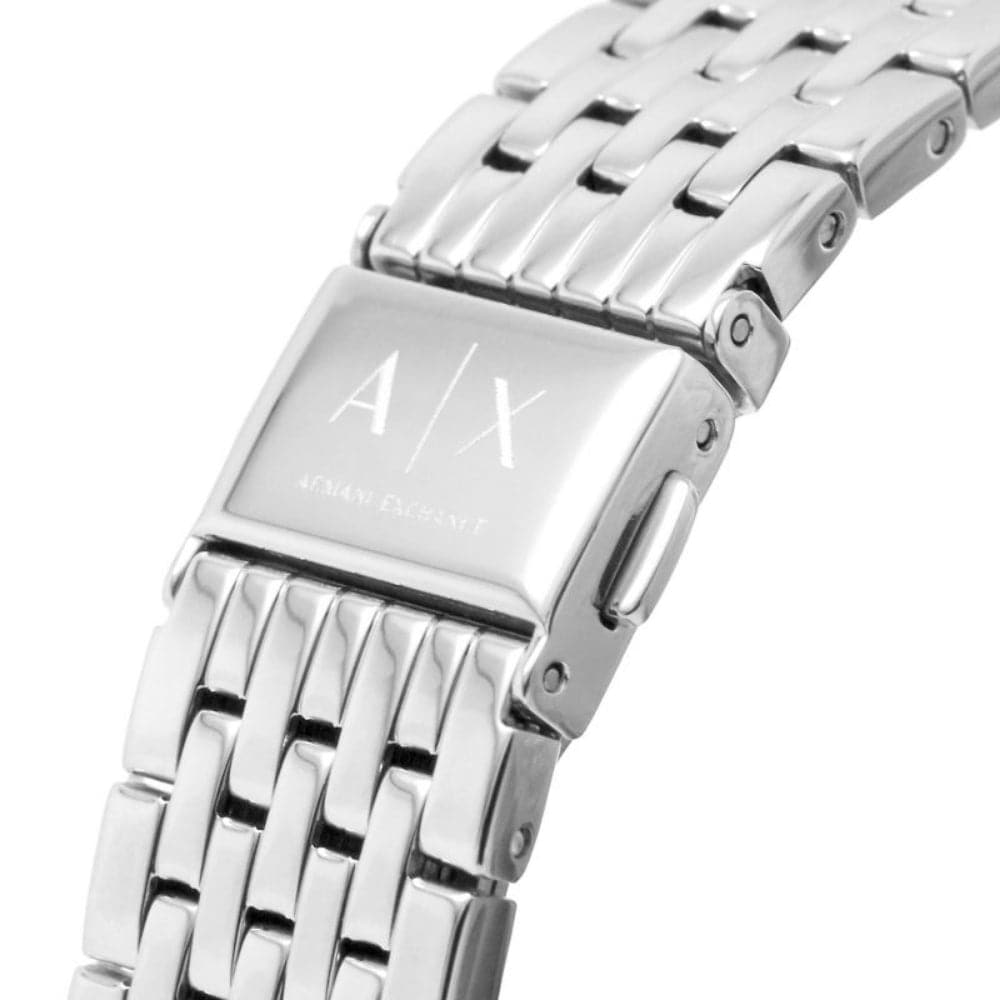 Armani Exchange AX5578 Women's Watch - Silver Dial & Stainless Steel Strap | Fashion Accessory for Work, Party & Everyday Wear
