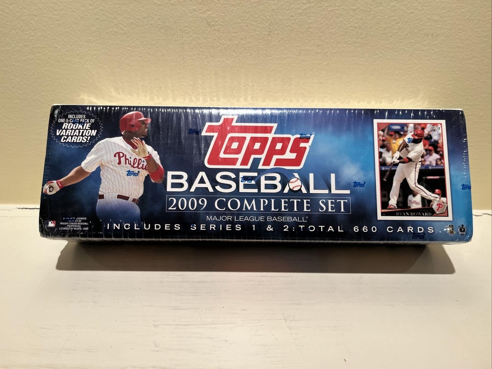 2009 Topps Baseball Complete Set - 660 Collector Cards | MLB Trading Cards for Sports Memorabilia & Gift Giving