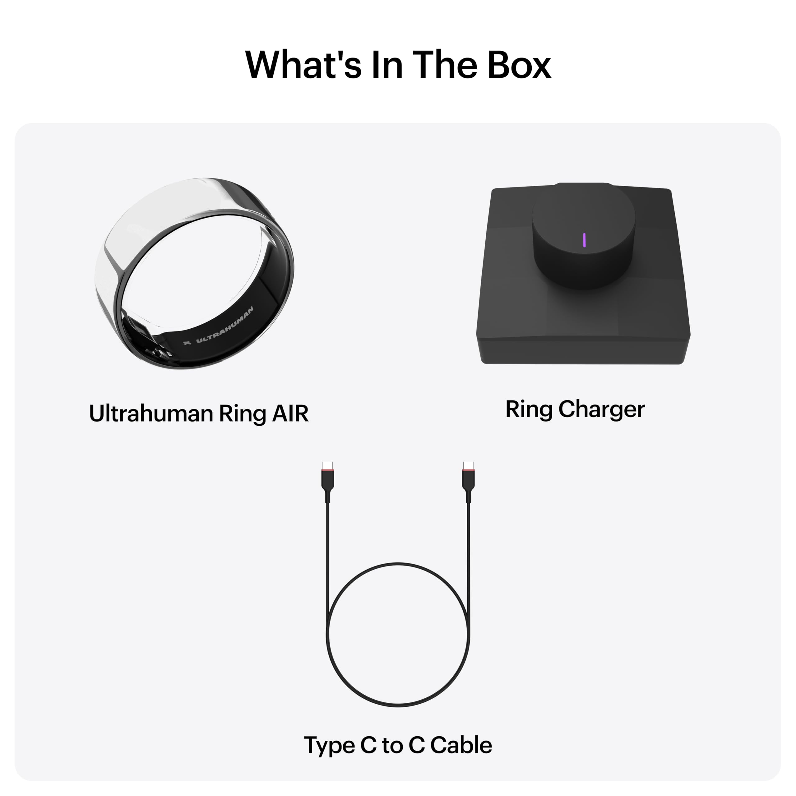 ULTRAHUMAN Ring AIR - Smart Sleep & Fitness Tracker for Women & Men | FSA-Approved Wearable for Health Monitoring