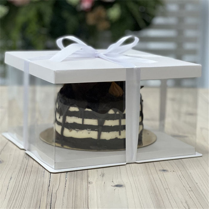 Clear Acrylic Cake Box 8