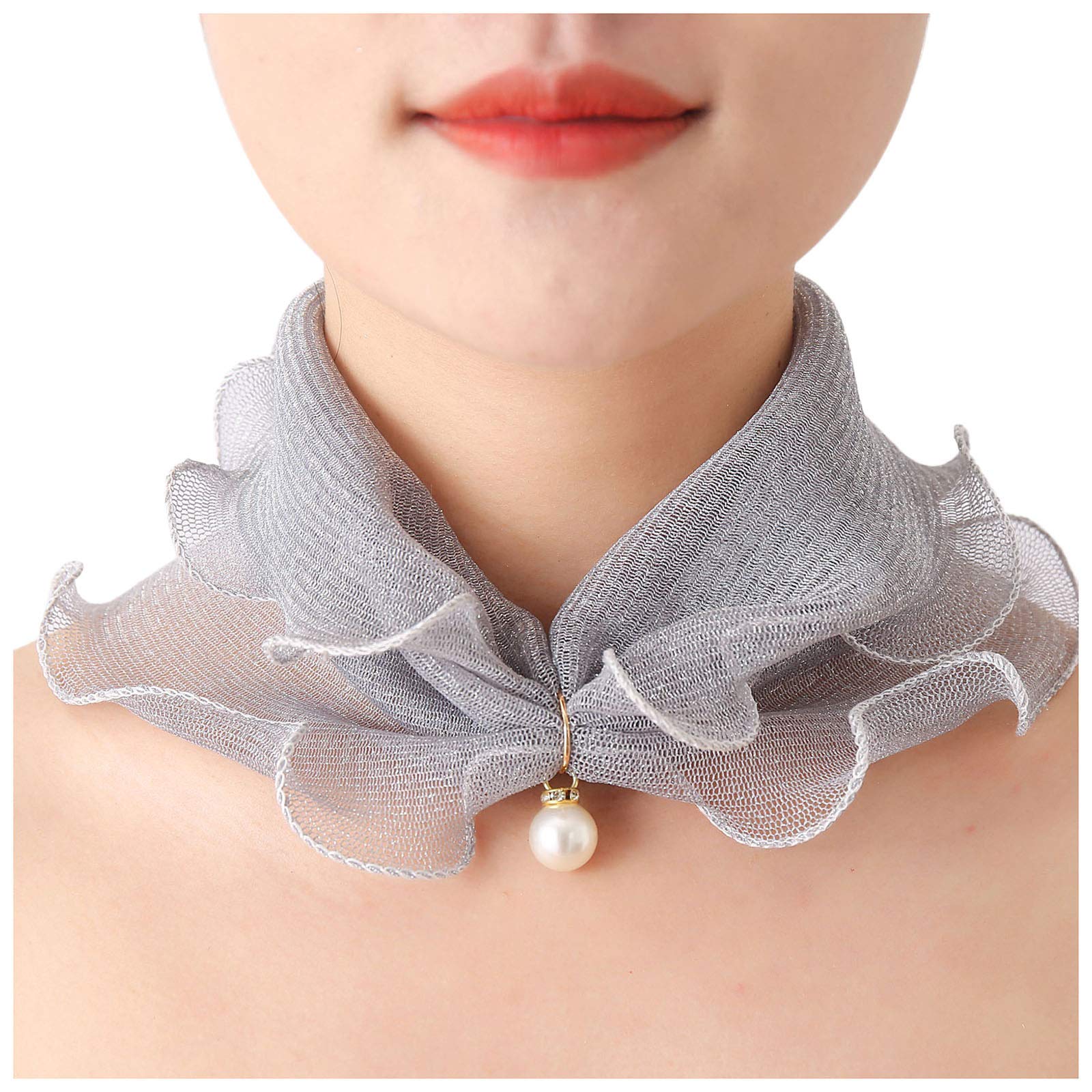 Lightweight Summer Silk Scarf for Women - Breathable Sun Protection Headband & Neck Wrap - Perfect for Outdoor Activities, Beach, Travel & Fashion Accessories