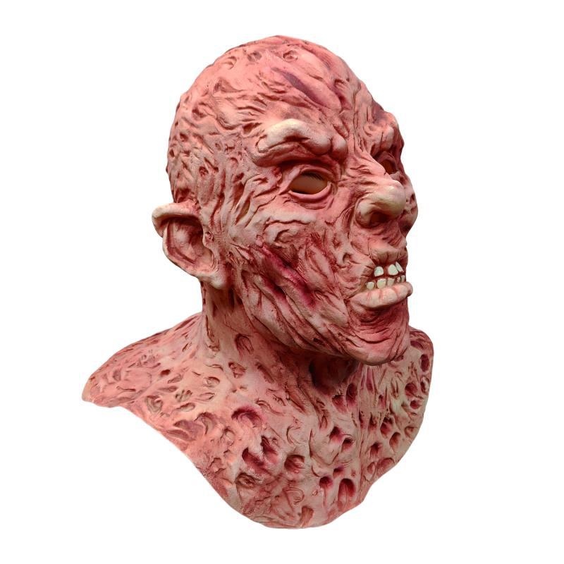 Scary Freddy Halloween Mask - Horror Cosplay Costume Accessory for Halloween Parties & Haunted Houses