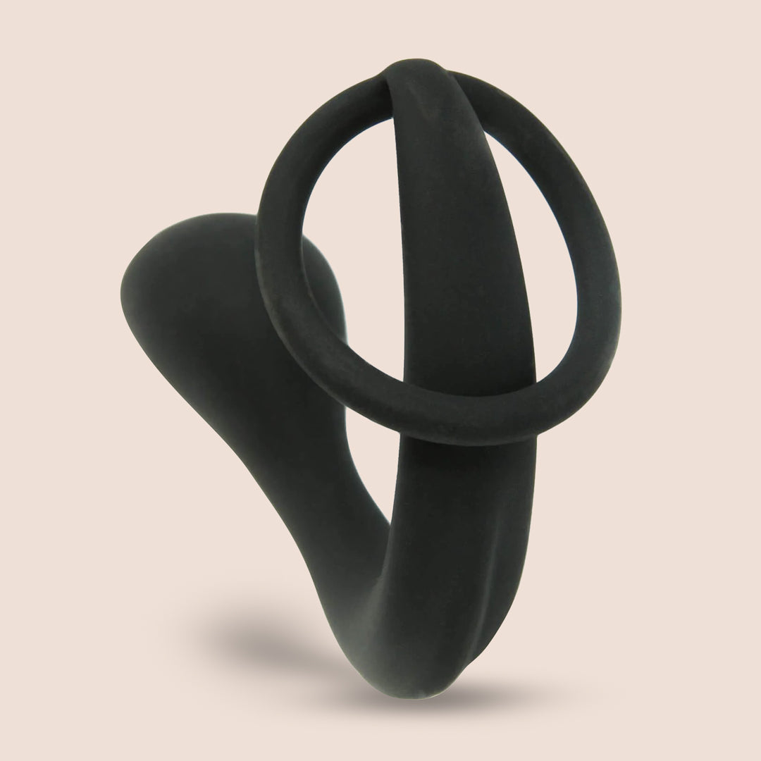 SIMPLI Prostate Massager with Cock Ring - Dual Stimulation Anal Plug for Men | Enhance Pleasure & Performance | Perfect for Solo Play & Couples Use