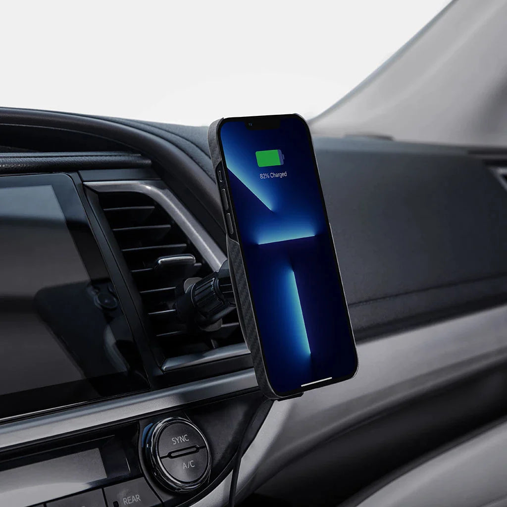 MagEZ Car Mount Lite/Pro - Magnetic Phone Holder for iPhone & Android - Secure Dashboard & Air Vent Mount - Perfect for GPS Navigation & Hands-Free Driving (USA Only)