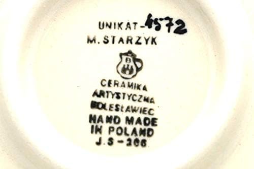 Authentic Polish Pottery Coffee Mug - 15oz Handcrafted Bubble Design - Unikat Signature U4572 - Perfect for Home, Office & Gift Giving