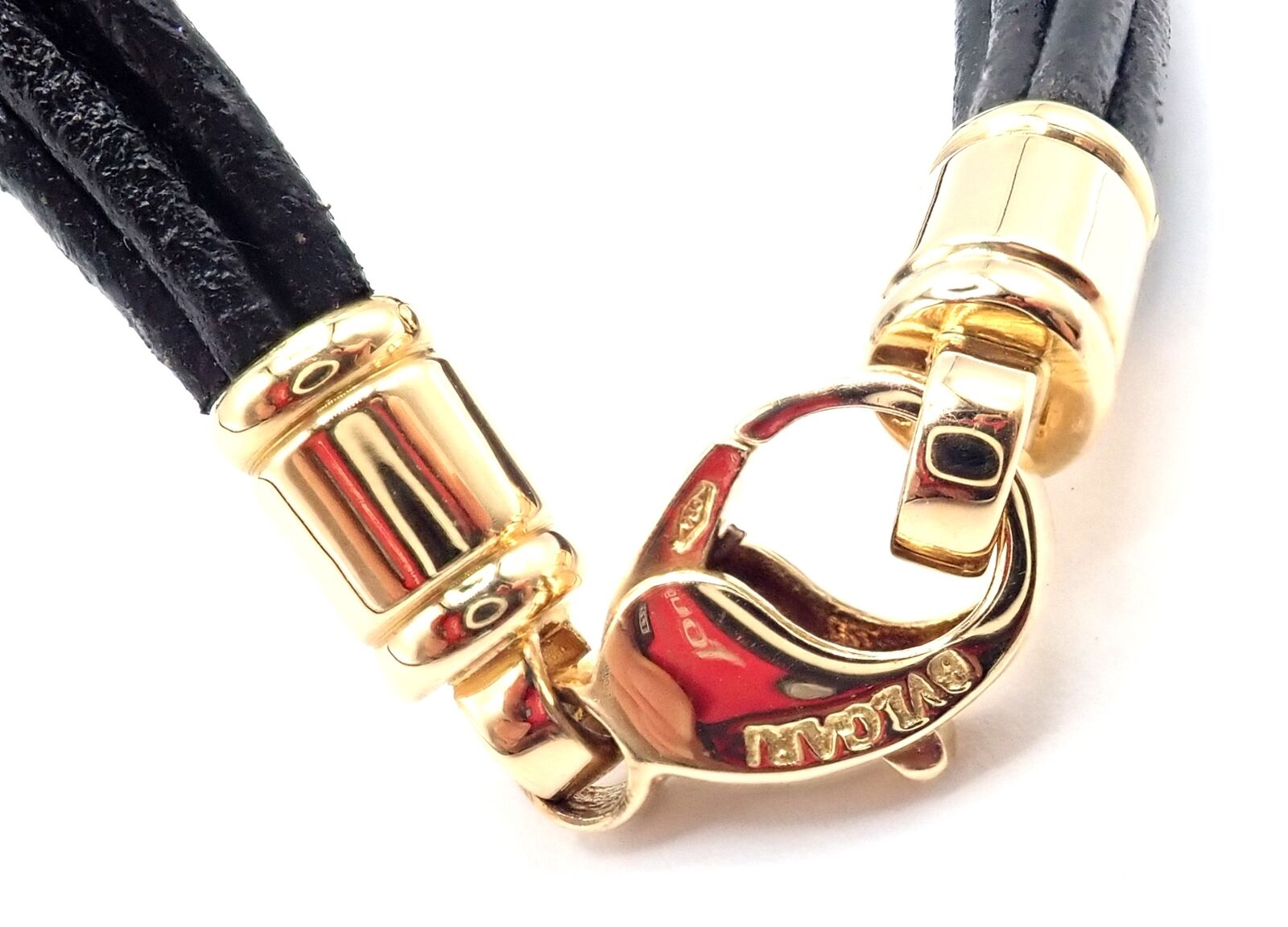 Authentic Bulgari Tondo Fire 18k Yellow Gold & Stainless Steel Pendant Necklace for Women - Luxury Jewelry Gift for Anniversary, Birthday & Special Occasions