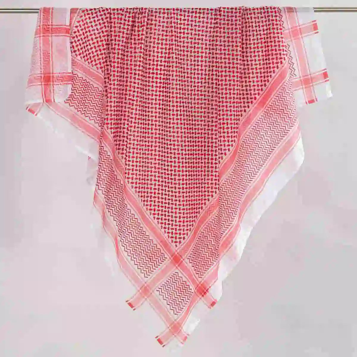 Urgarment Men's Turban Keffiyeh Shemagh Headwear - Arab Head Wrap Scarf for Outdoor, Hiking & Cultural Events - Breathable Cotton Head Cover for Sun Protection & Style