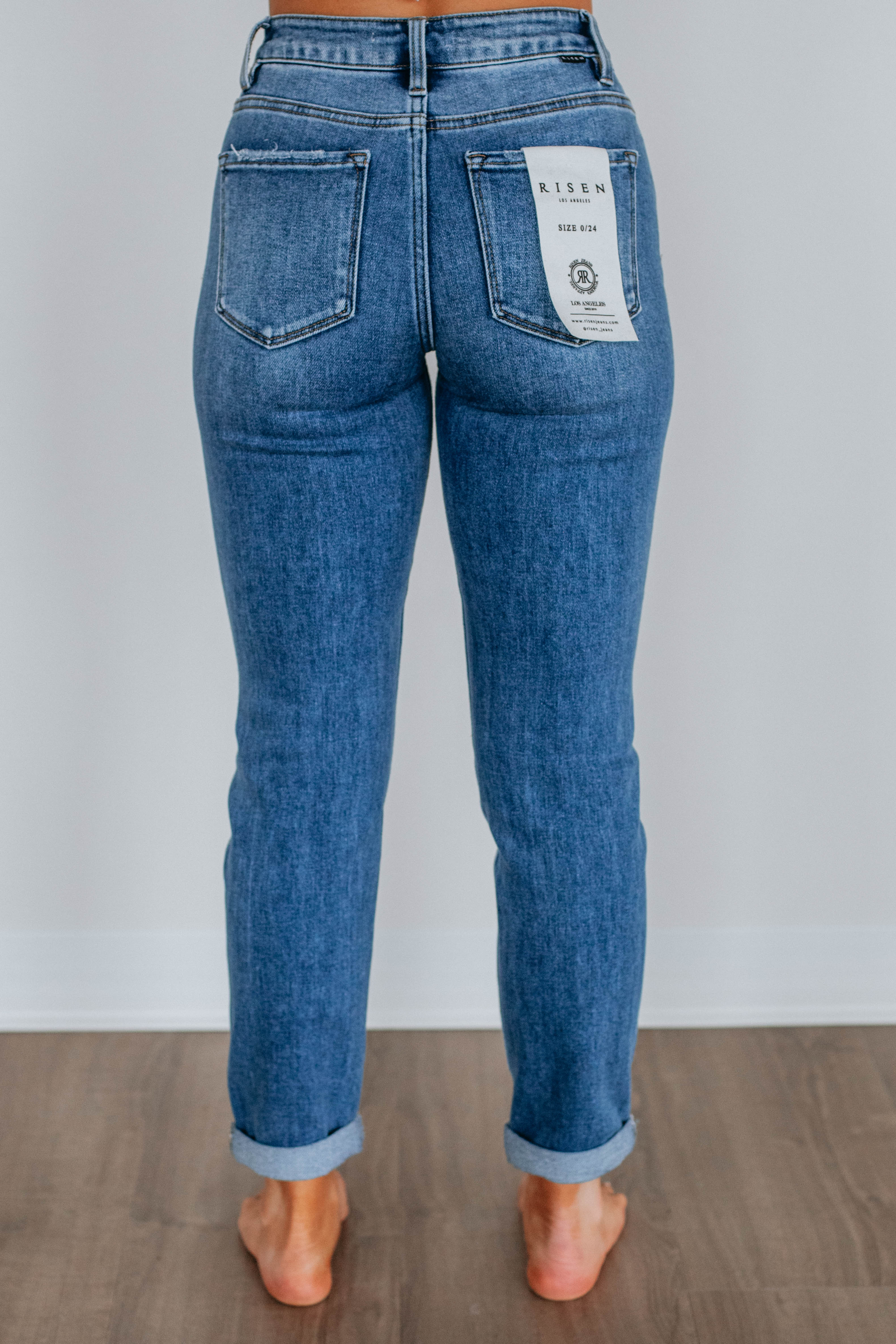 Cecile Risen Women's High Waist Skinny Jeans - Stretch Denim Pants for Everyday Comfort | Perfect for Work, Casual Outings & Date Nights
