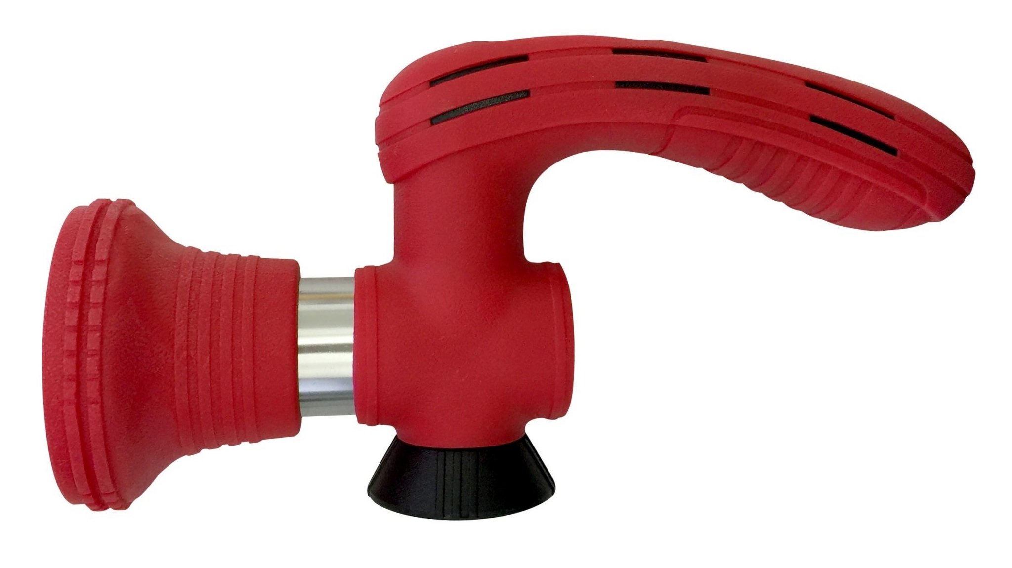 Heavy Duty Garden Hose Nozzle - High Pressure Water Sprayer for Firefighting, Car Washing & Outdoor Cleaning (Red) - Perfect for Emergency Use, Fire Safety & Home Maintenance