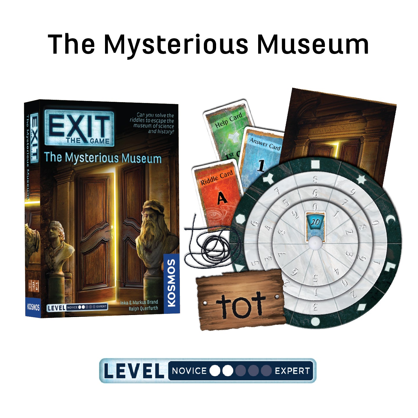 EXIT: The Game - Beginner Bundle | 4 Escape Room Adventures: The Haunted Roller Coaster, Sunken Treasure, Mysterious Museum & House of Riddles | Perfect for Family Game Nights & Team Building Activities