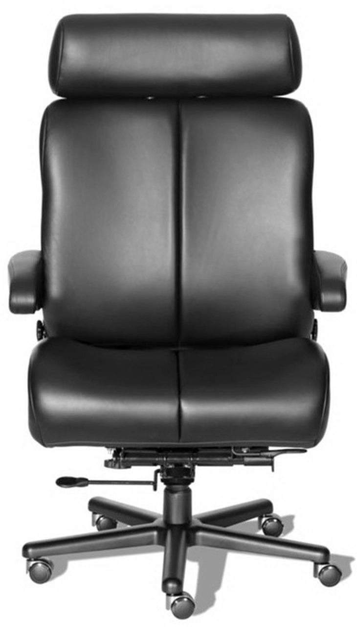 Premium Big and Tall Executive Office Chair - 400 lb Weight Capacity - Ergonomic High Back Support - Heavy Duty Swivel Rolling Chair for Home & Office Workspaces (Model E5000087)