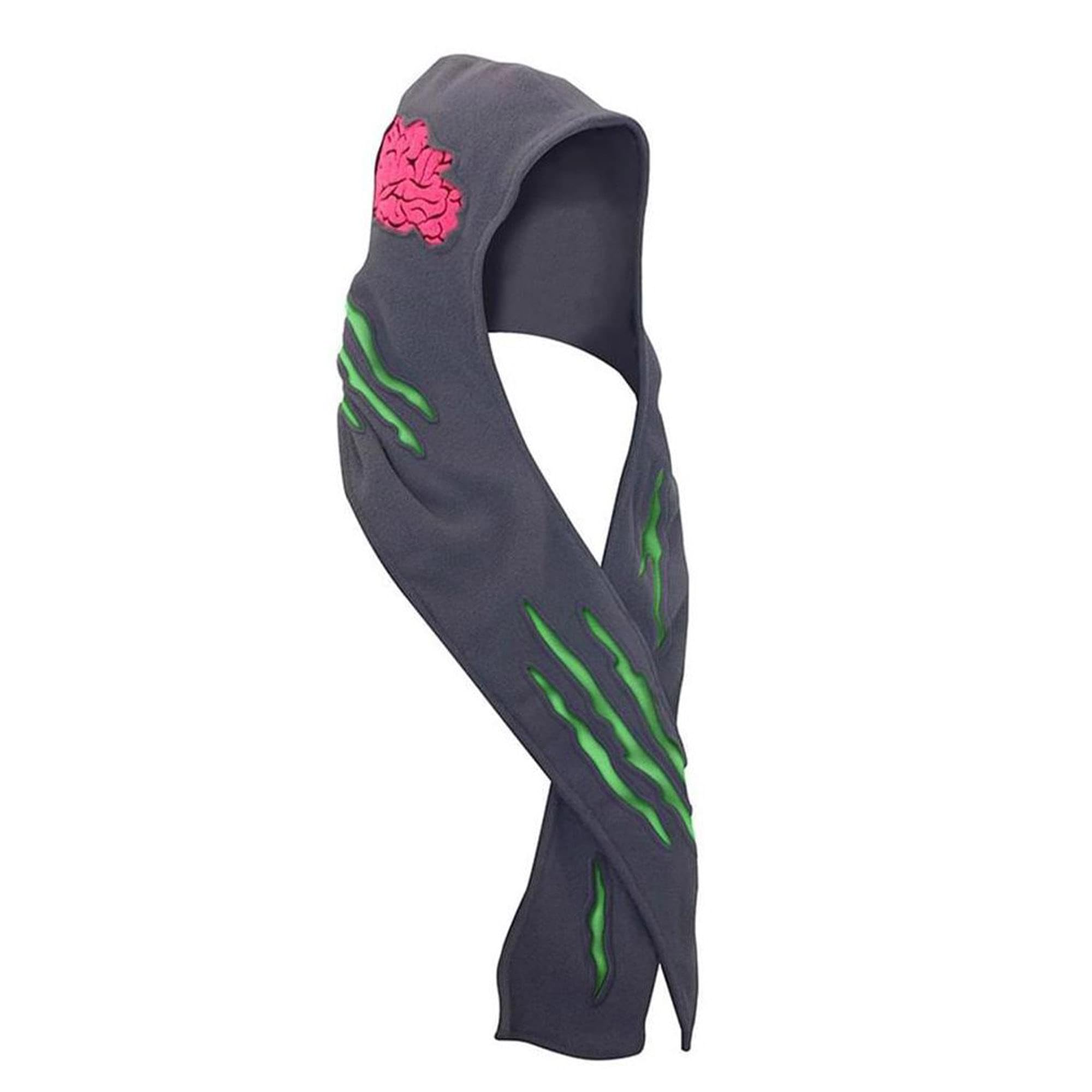 Zombie Attack Fleece Scarf - Warm Winter Neck Warmer for Outdoor Adventures & Cosplay | The Coop